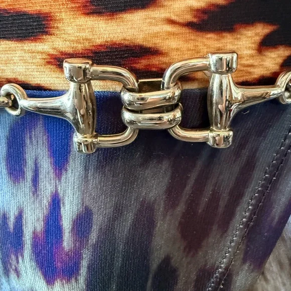 Escada | Accessories | Vintage Escada Silver Horse Bit Chain  display picture 1